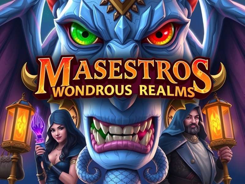 Maestros Wondrous Realms Mythology Scene - Arjun receiving blessing from Lord Ganesha at a temple in Maharashtra, with modern Mumbai skyline visible in background